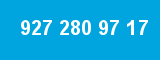 927 280 97 17 927 280 97 17